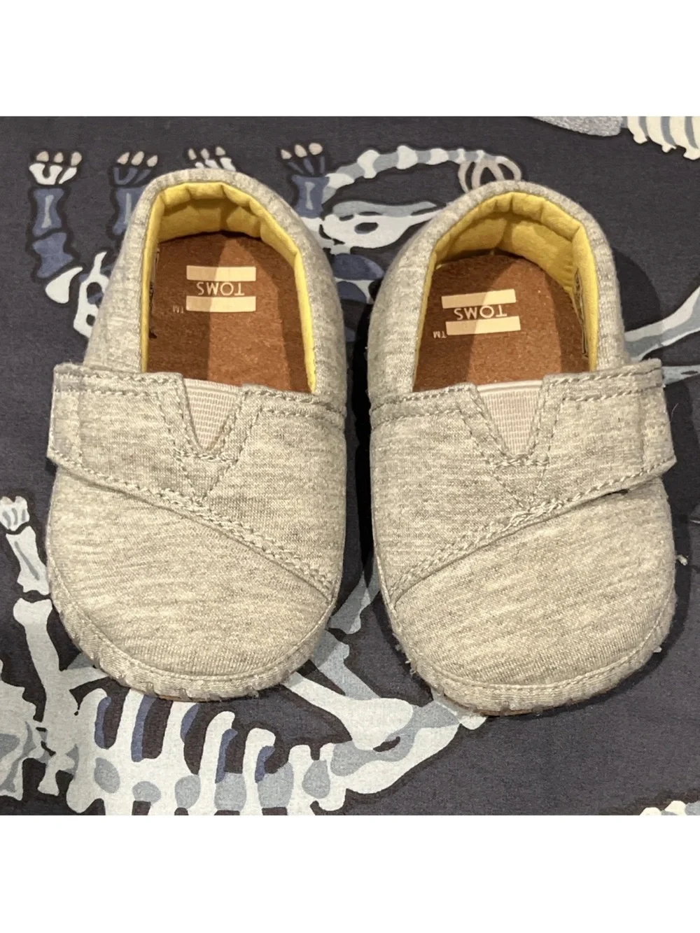 TOMS Men's Slip-On Loafers in Heather Gray